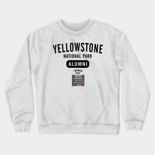 Grant Village Yellowstone Alumni Crewneck Sweatshirt